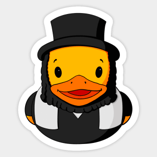 Rabbi Rubber Duck Sticker